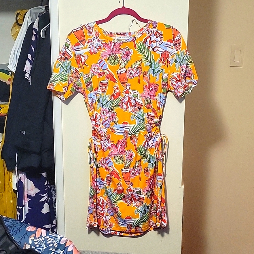 Zara  Hawaiian dress
